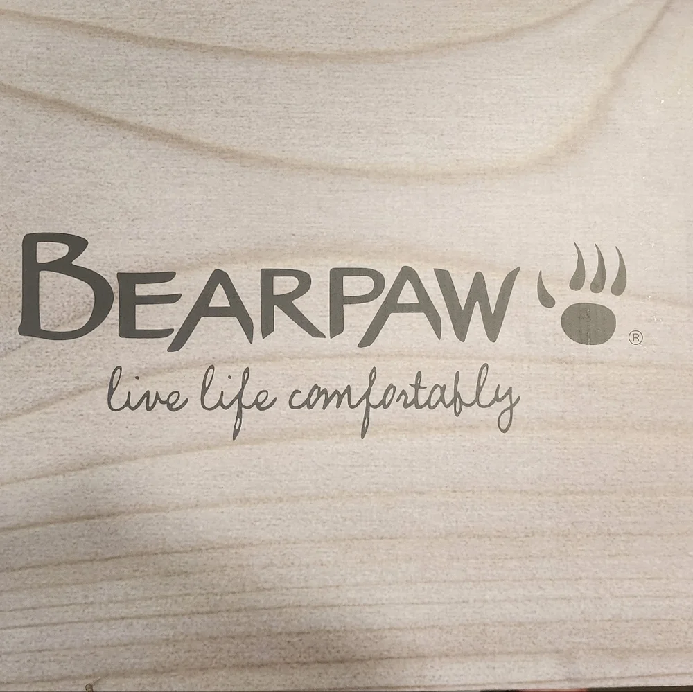 BearPaw Marina Waterproof Quilted Faux Fur Snow Boot in Hickory II, Size 6. NIB - Picture 11 of 14